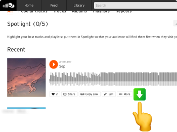 Загрузчик SoundCloud