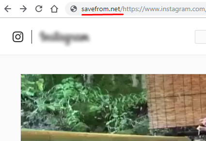Инструкция по загрузке видео и фото из Instagram с помощью префикса в URL
